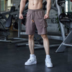 Mens Sports Cargo 95%cotton 5%spandex Shorts A-290 print logo 43