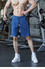 Mens Sports Cargo 95%cotton 5%spandex Shorts A-290 print logo 36
