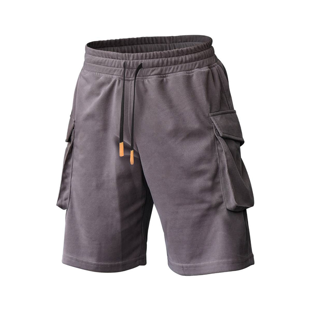 Mens Sports Cargo 95%cotton 5%spandex Shorts A-290 print logo 48