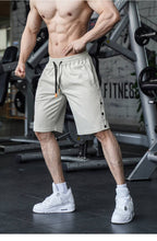 Mens Casual Fitness 90% Cotton 10% Polyester Shorts A-292 print logo 33