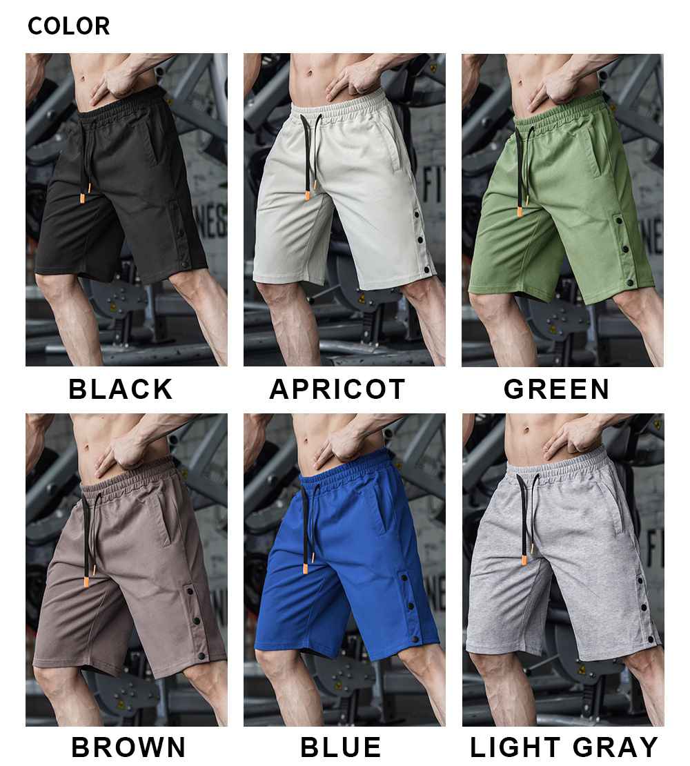 Mens Casual Fitness 90% Cotton 10% Polyester Shorts A-292 print logo 29