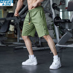Mens Casual Fitness 90% Cotton 10% Polyester Shorts A-292 print logo 10