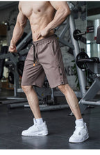 Mens Casual Fitness 90% Cotton 10% Polyester Shorts A-292 print logo 30