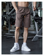 Mens Casual Fitness 90% Cotton 10% Polyester Shorts A-292 print logo 31