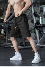 Mens Casual Fitness 90% Cotton 10% Polyester Shorts A-292 print logo 36