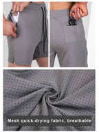 Mens Sports Running 100% polyester Shorts A-346 print logo 22