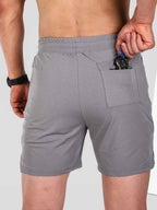 Mens Sports Running 100% polyester Shorts A-346 print logo 19