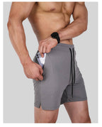 Mens Sports Running 100% polyester Shorts A-346 print logo 28