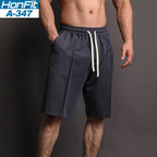 Mens Casual Sportswear 80% Cotton 20% Polyester Shorts A-347 print logo 5