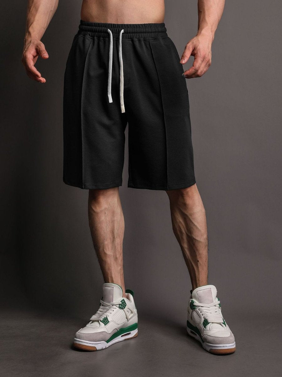 Mens Casual Sportswear 80% Cotton 20% Polyester Shorts A-347 print logo 21