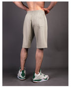 Mens Casual Sportswear 80% Cotton 20% Polyester Shorts A-347 print logo 33