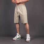 Mens Casual Sportswear 80% Cotton 20% Polyester Shorts A-347 print logo 17