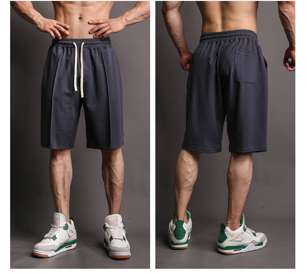 Mens Casual Sportswear 80% Cotton 20% Polyester Shorts A-347 print logo 29