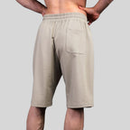 Mens Casual Sportswear 80% Cotton 20% Polyester Shorts A-347 print logo 2
