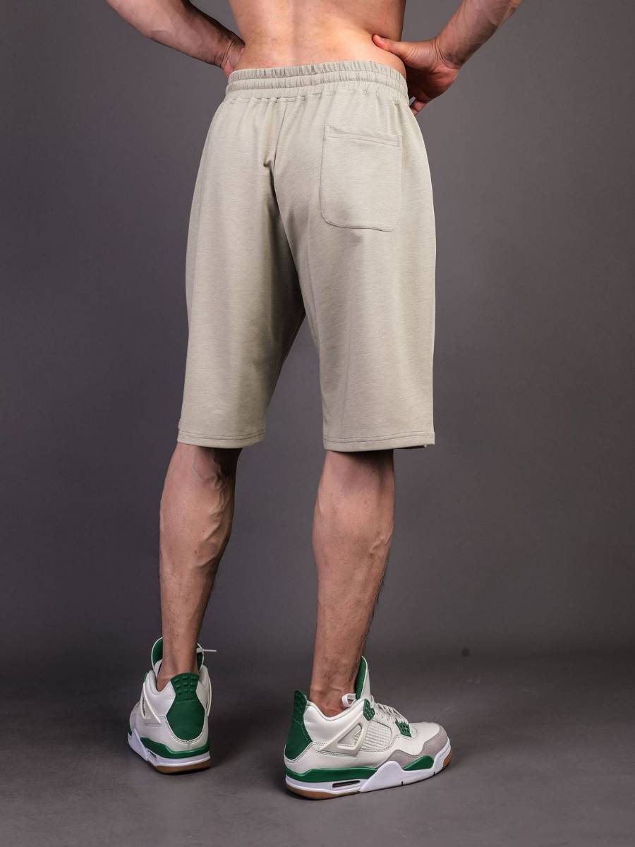 Mens Casual Sportswear 80% Cotton 20% Polyester Shorts A-347 print logo 22