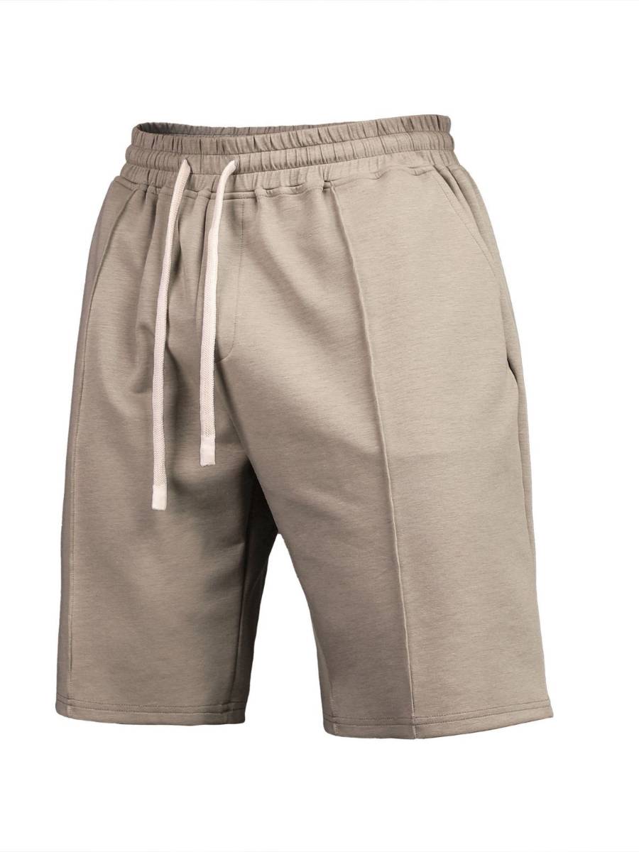 Mens Casual Sportswear 80% Cotton 20% Polyester Shorts A-347 print logo 23