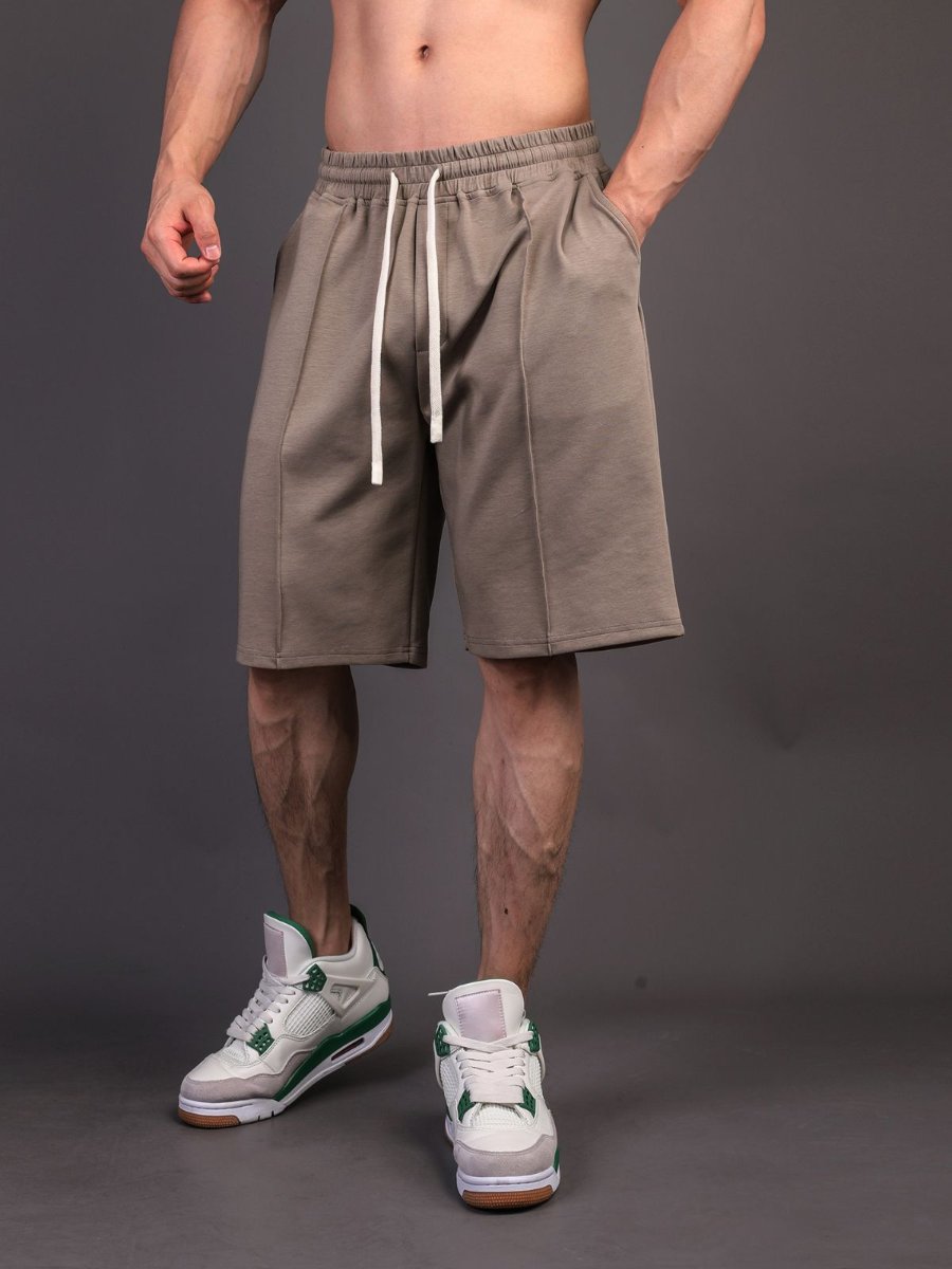 Mens Casual Sportswear 80% Cotton 20% Polyester Shorts A-347 print logo 19