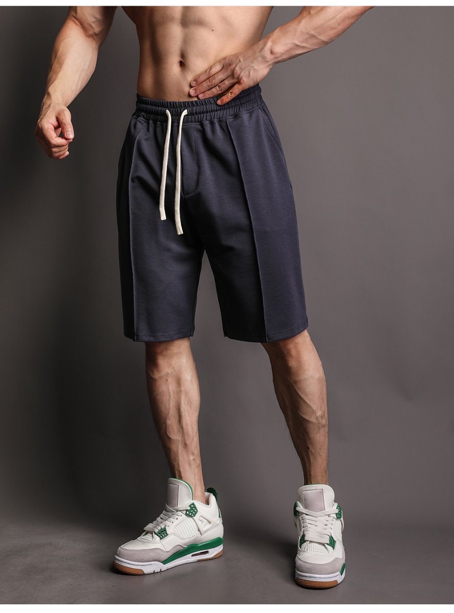 Mens Casual Sportswear 80% Cotton 20% Polyester Shorts A-347 print logo 27