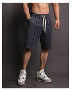 Mens Casual Sportswear 80% Cotton 20% Polyester Shorts A-347 print logo 28