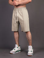 Mens Casual Sportswear 80% Cotton 20% Polyester Shorts A-347 print logo 20
