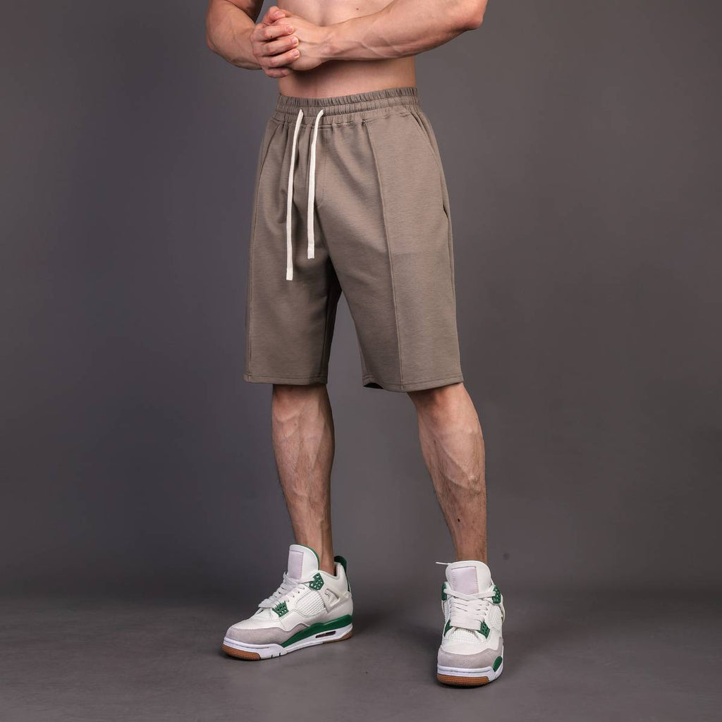 Mens Casual Sportswear 80% Cotton 20% Polyester Shorts A-347 print logo 16