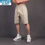 Mens Casual Sportswear 80% Cotton 20% Polyester Shorts A-347 print logo 8