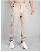 Mens Workout Jogging 70% cotton 30% polyester Pants A-373 print logo 27