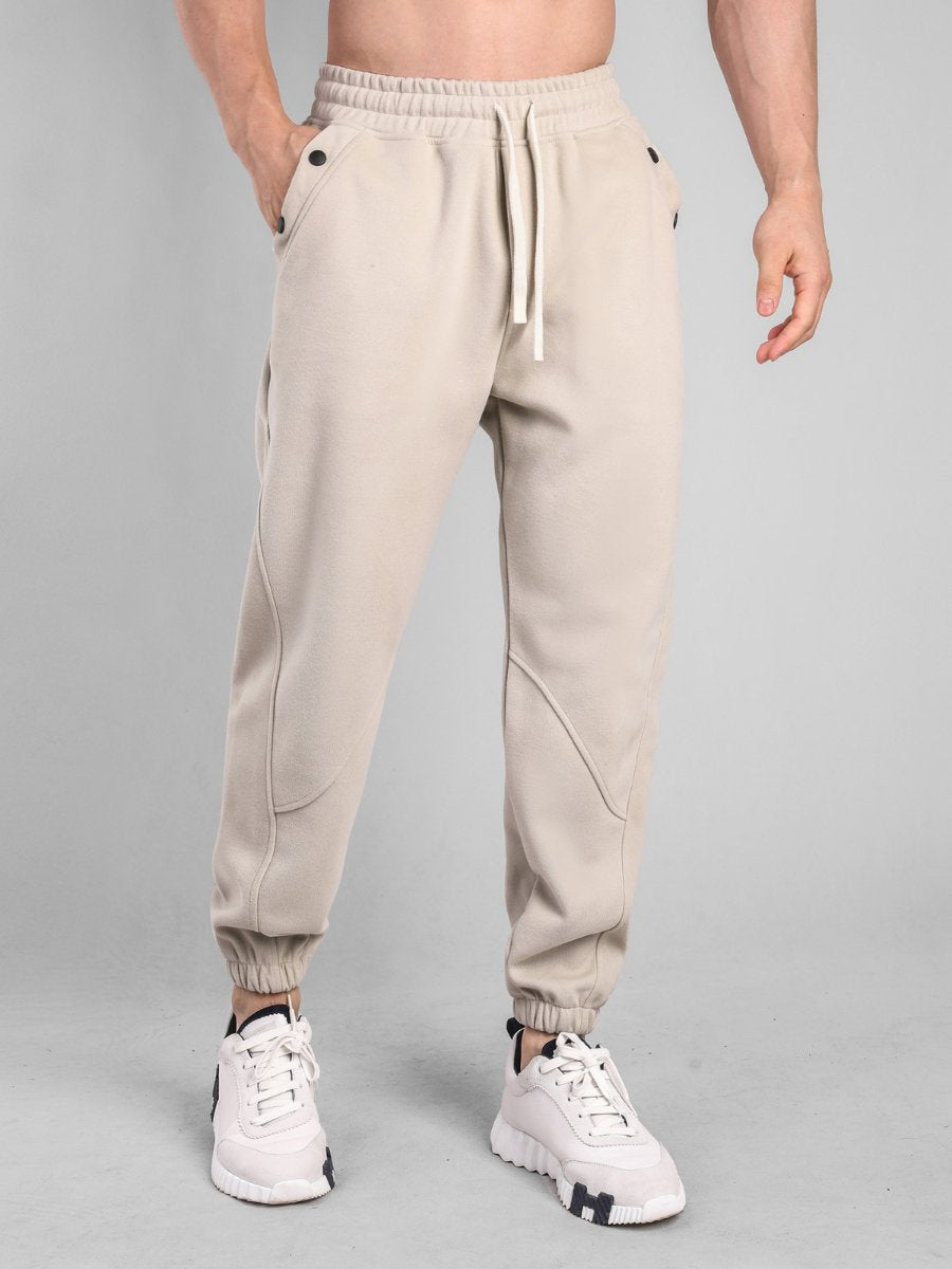 Mens Workout Jogging 70% cotton 30% polyester Pants A-373 print logo 7