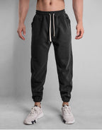 Mens Workout Jogging 70% cotton 30% polyester Pants A-373 print logo 15