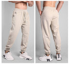 Mens Workout Jogging 70% cotton 30% polyester Pants A-373 print logo 28