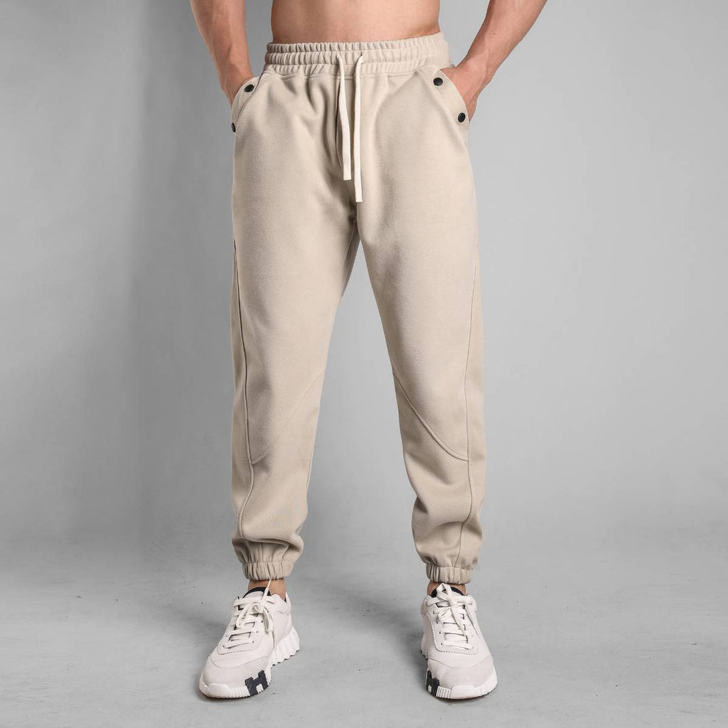 Mens Workout Jogging 70% cotton 30% polyester Pants A-373 print logo 32
