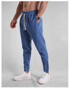 Mens Sports Joggers 70% cotton 30% polyester Pants A-381 print logo 25