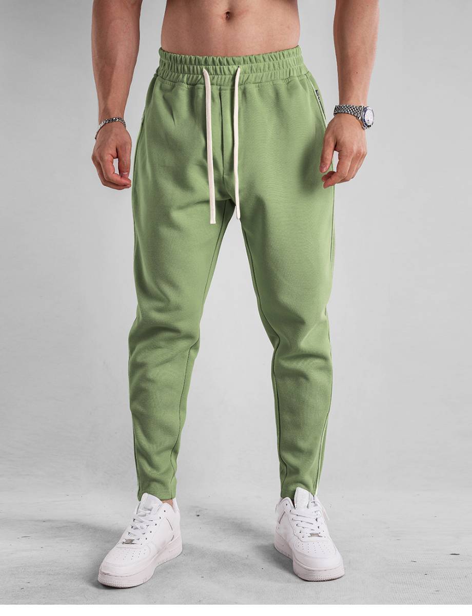 Mens Sports Joggers 70% cotton 30% polyester Pants A-381 print logo 21