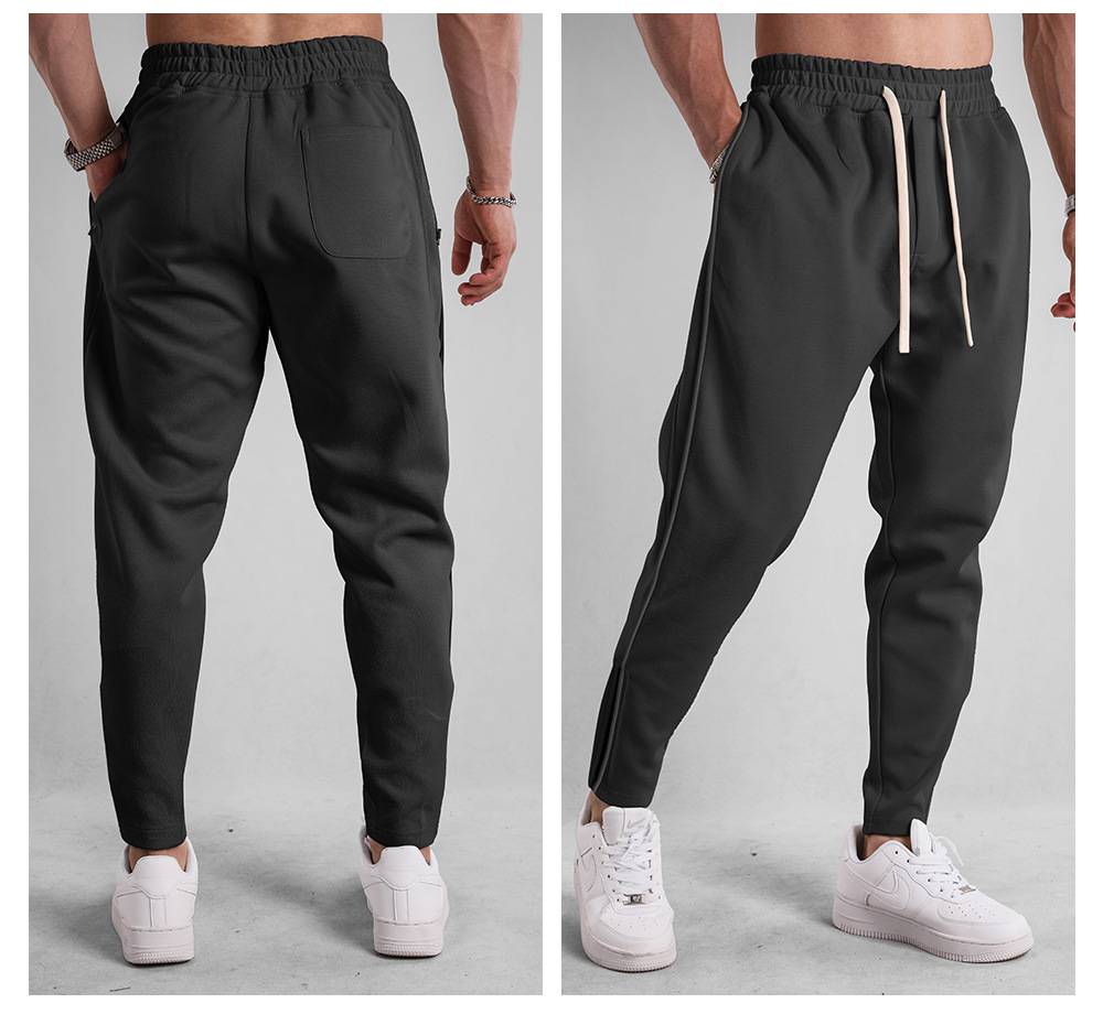 Mens Sports Joggers 70% cotton 30% polyester Pants A-381 print logo 29