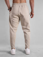 Mens Sports Joggers 70% cotton 30% polyester Pants A-381 print logo 10