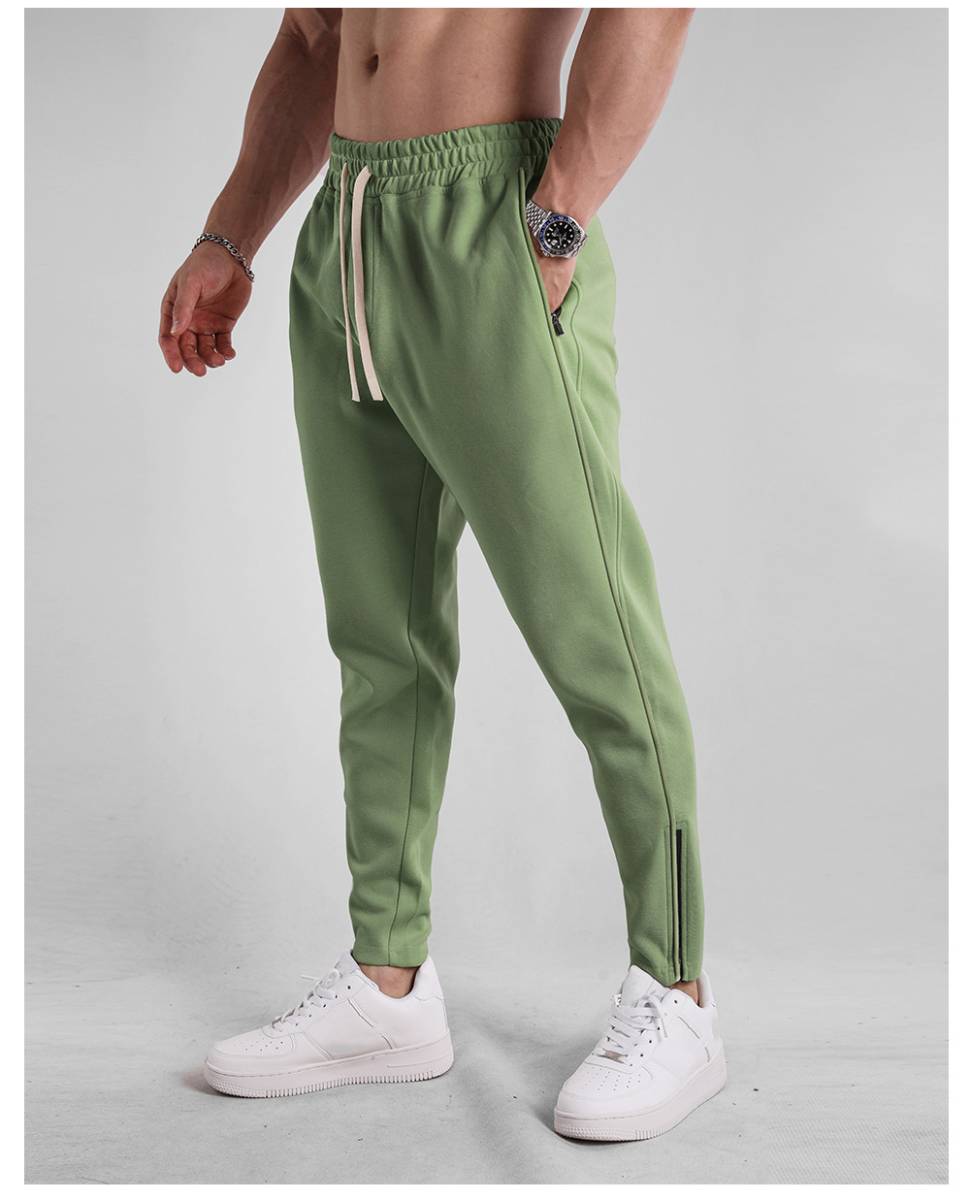 Mens Sports Joggers 70% cotton 30% polyester Pants A-381 print logo 22
