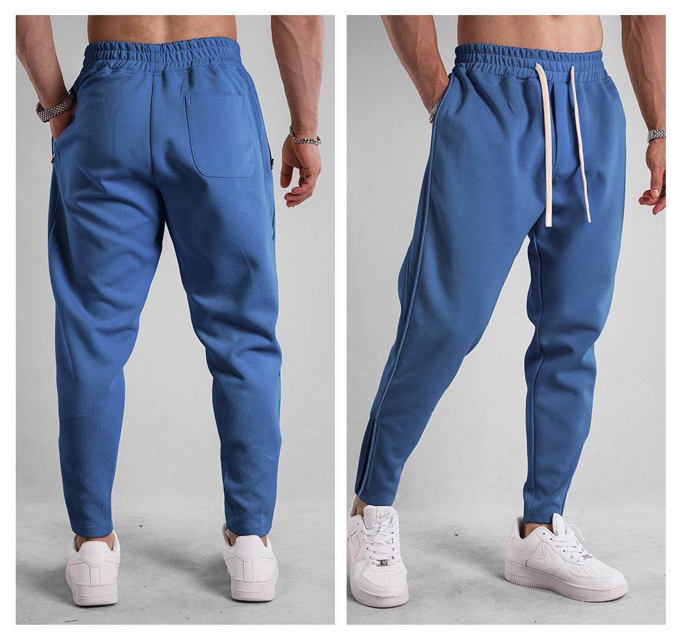 Mens Sports Joggers 70% cotton 30% polyester Pants A-381 print logo 26