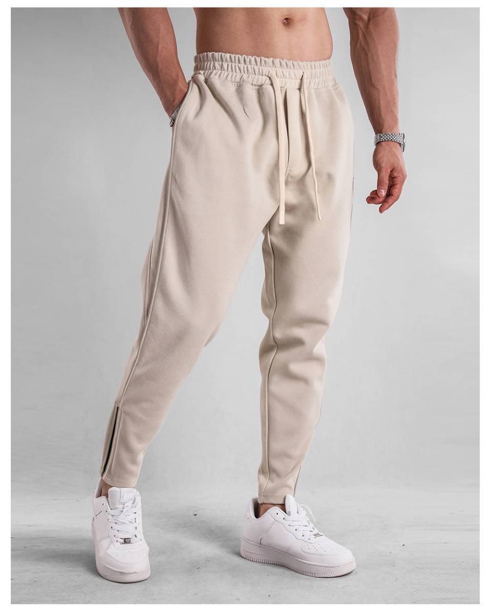 Mens Sports Joggers 70% cotton 30% polyester Pants A-381 print logo 19