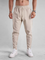 Mens Sports Joggers 70% cotton 30% polyester Pants A-381 print logo 8