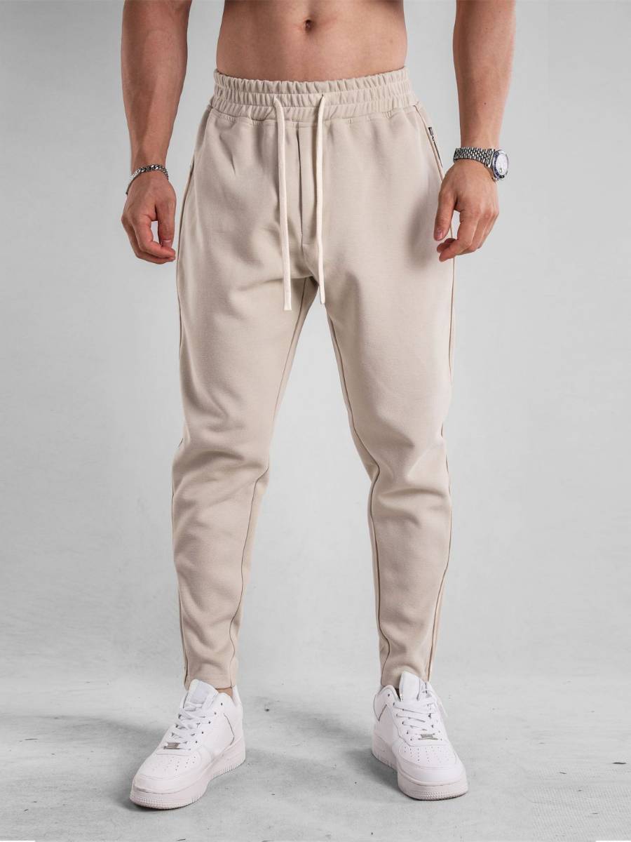 Mens Sports Joggers 70% cotton 30% polyester Pants A-381 print logo 8