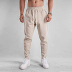 Mens Sports Joggers 70% cotton 30% polyester Pants A-381 print logo 40