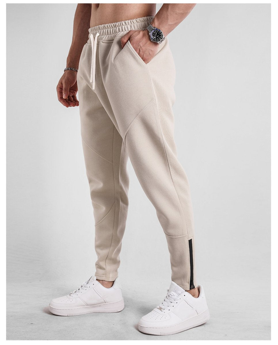 Mens Fitness Jogging 70% cotton 30% polyester Pants A-382 print logo 23