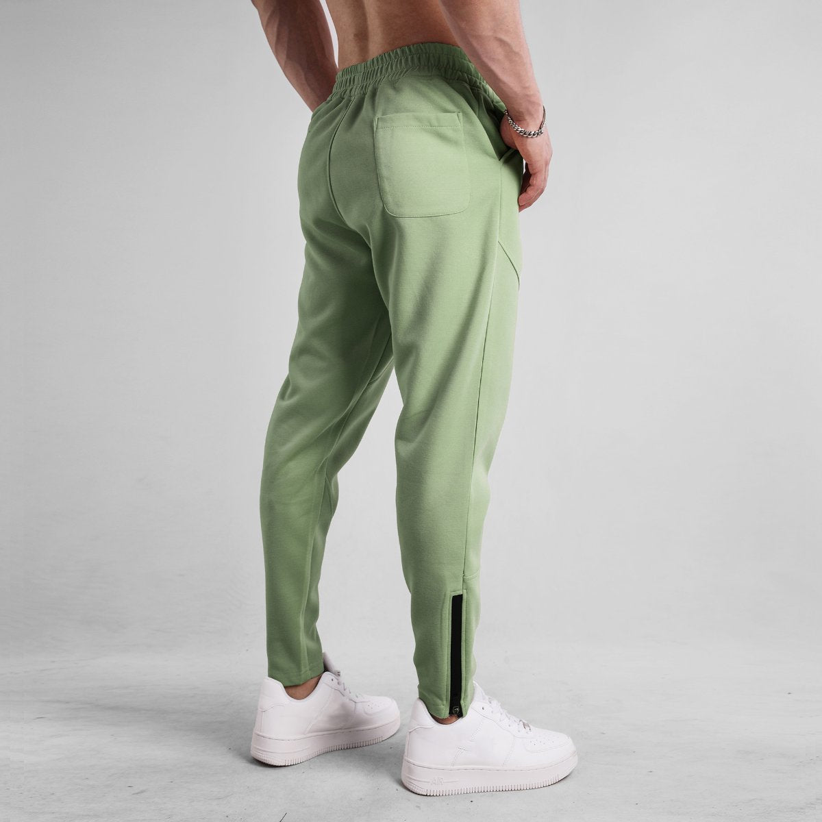 Mens Fitness Jogging 70% cotton 30% polyester Pants A-382 print logo 47