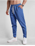 Mens Fitness Jogging 70% cotton 30% polyester Pants A-382 print logo 29