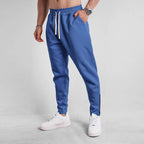 Mens Fitness Jogging 70% cotton 30% polyester Pants A-382 print logo 49