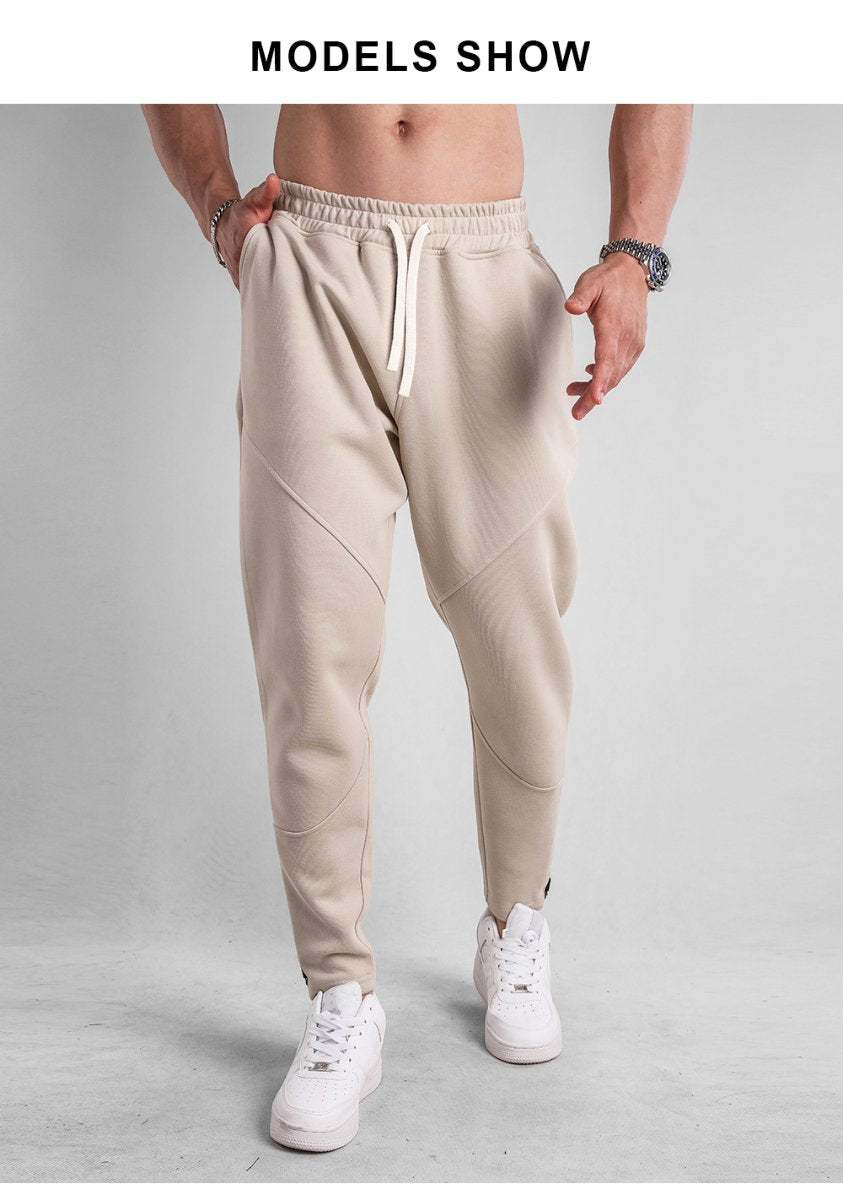 Mens Fitness Jogging 70% cotton 30% polyester Pants A-382 print logo 21