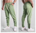 Mens Fitness Jogging 70% cotton 30% polyester Pants A-382 print logo 26