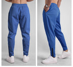 Mens Fitness Jogging 70% cotton 30% polyester Pants A-382 print logo 30