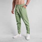 Mens Fitness Jogging 70% cotton 30% polyester Pants A-382 print logo 34