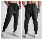 Mens Workout Training 70% cotton 30% polyester Pants A-391 print logo 29